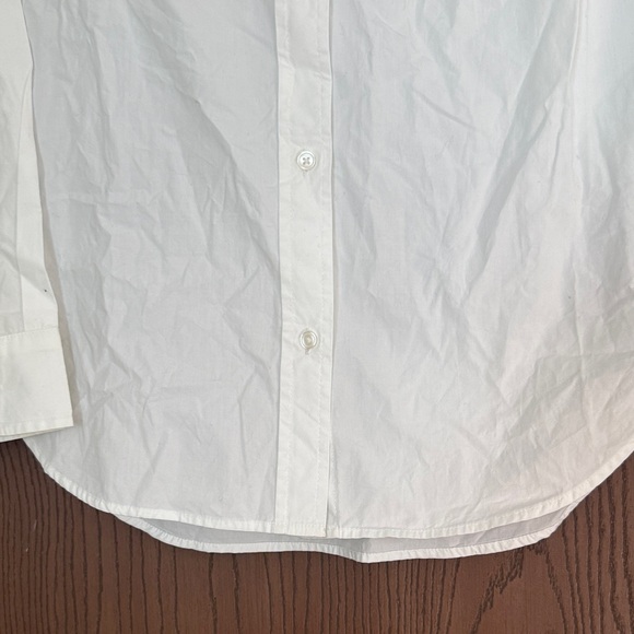 Quince Organic Cotton Woman’s off white Button Down Shirt - Picture 3 of 13